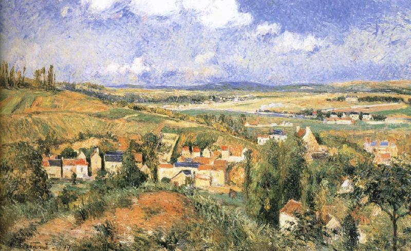 Camille Pissarro Pang plans Schwarz summer Spain oil painting art